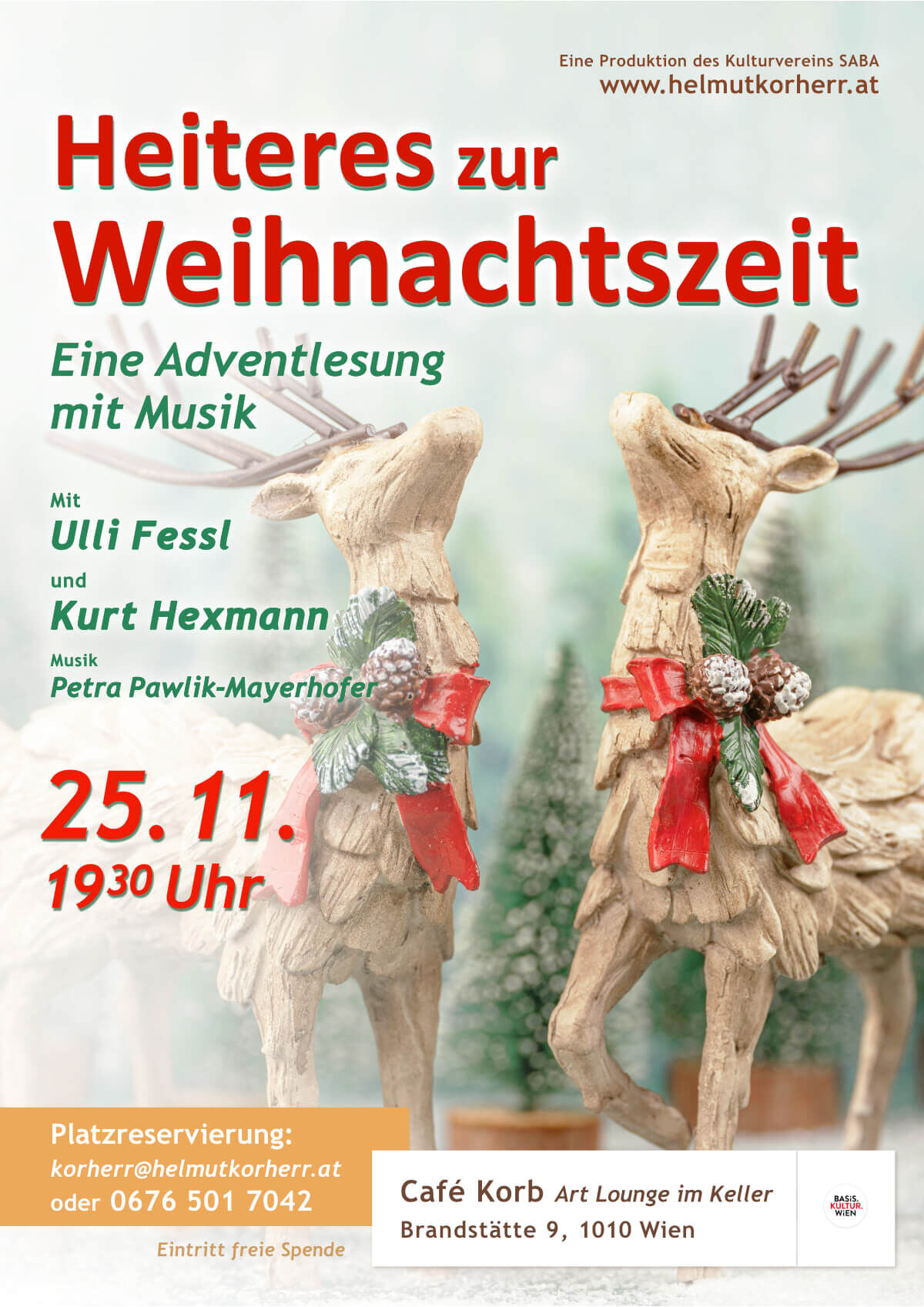 Heiteres zur Weihnachtszeit - Plakat