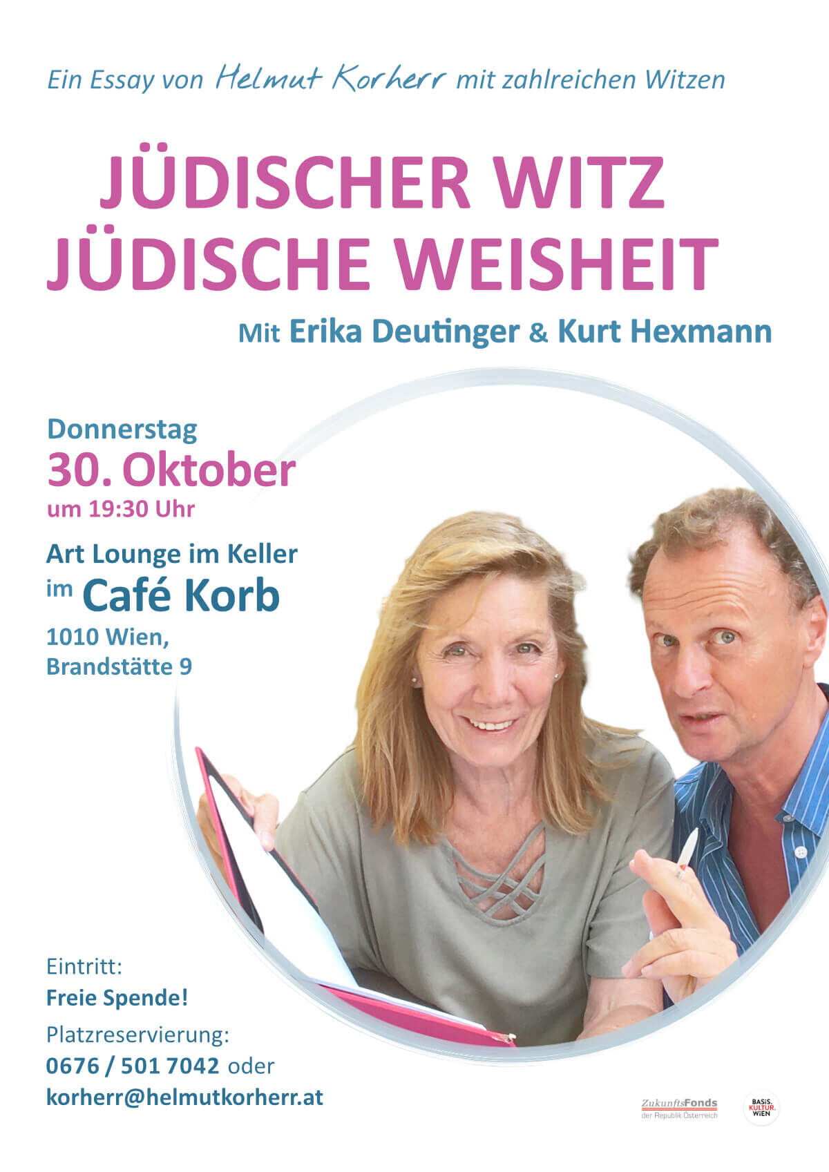 Plakat Jüdischer Witz - Jüdische Weisheit