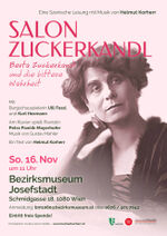 Salon Zuckerkandl - Plakat